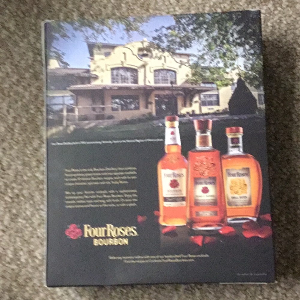 New Four Roses Bourbon Flask - Picture 4 of 4